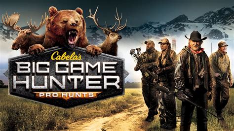 cabela's big game hunter