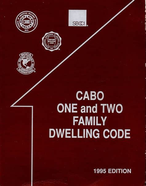 cabo one and two family dwelling code 1995 Doc