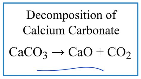 caco3 cao co2