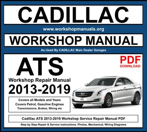 cadillac ats 2013 repair manual PDF