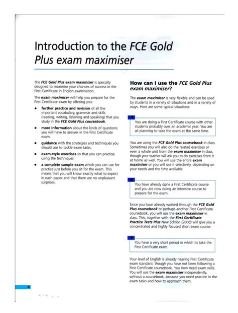 cae gold plus exam maximiser key pdf Doc