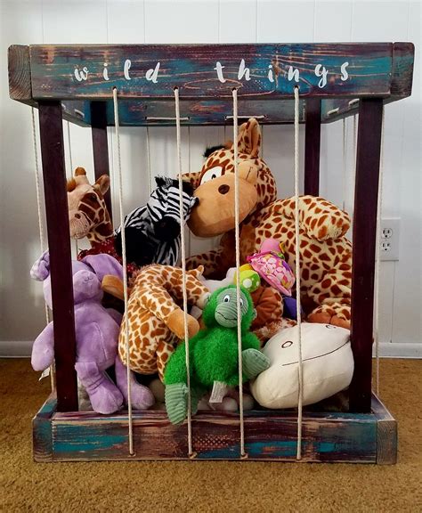 cage for stuffed animals