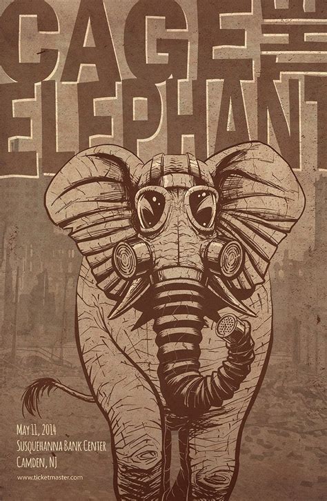 cage the elephant poster