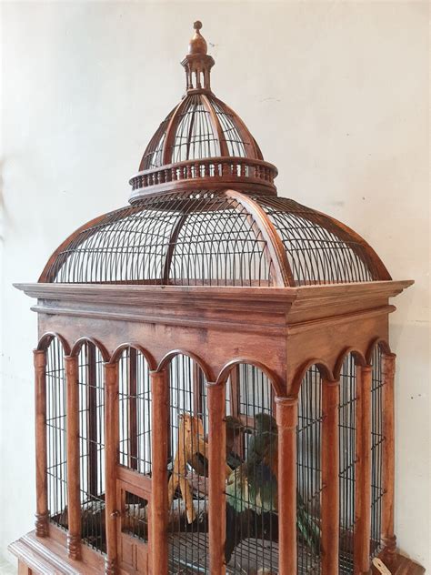 caged bird table