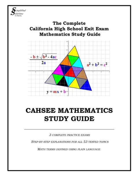 cahsee math study guide 2013 PDF