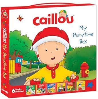 caillou my storytime box boxed set clubhouse Reader