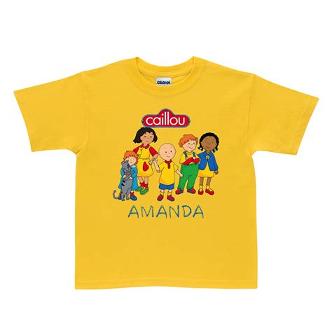 caillou yellow shirt