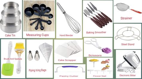 cake dressing tools