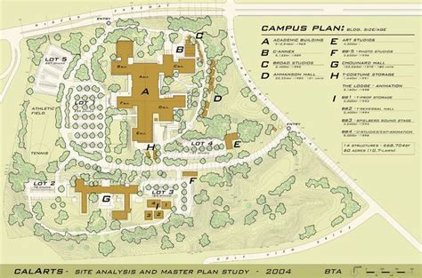 calarts campus map