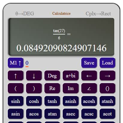 calcul scientifique en ligne