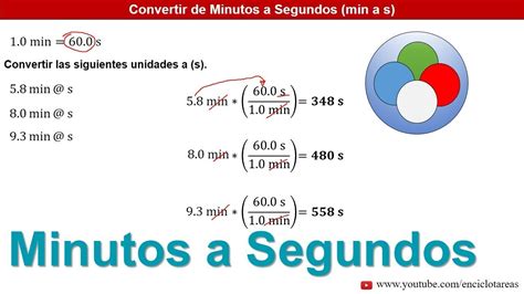 calcular segundos