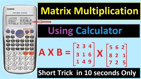 calculate matrix