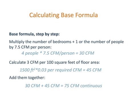 calculating base