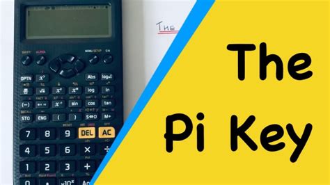 calculator pi button