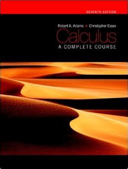 calculus 7th edition adams Doc