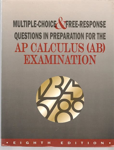 calculus ab examination eighth edition response solutions PDF