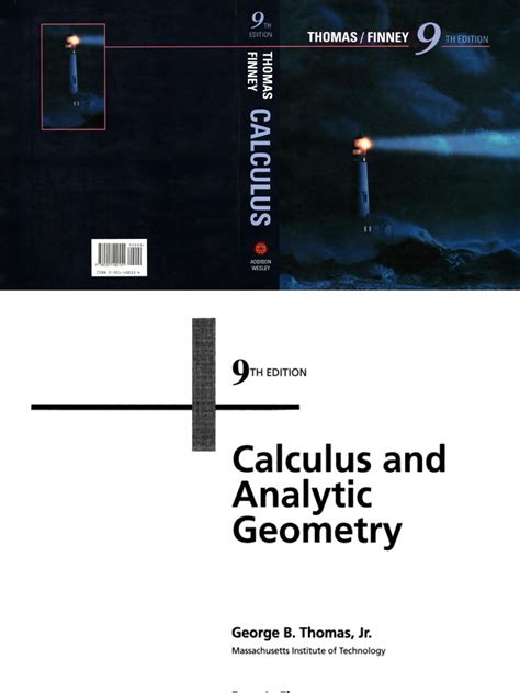 calculus and analytic geometry 9th edition pdf Doc