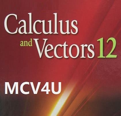 calculus and vectors 12 Epub