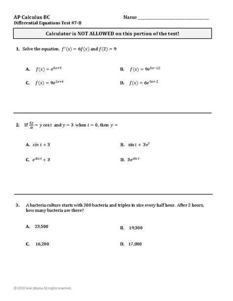 calculus bc practice test