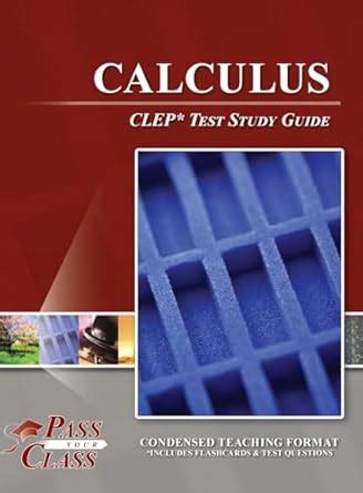 calculus clep study guide Kindle Editon