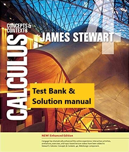 calculus concepts and contexts 4th edition solutions pdf PDF
