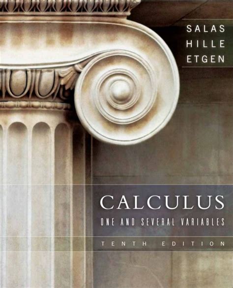 calculus one and several variables 10th edition solutions manual pdf free Epub