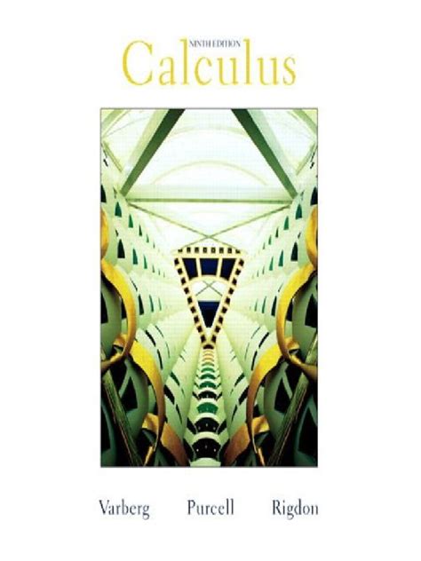 calculus with differential equations 9th edition purcell pdf Doc