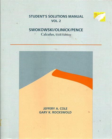 calculus-swokowski-solution-manual-6th-edition Ebook Epub