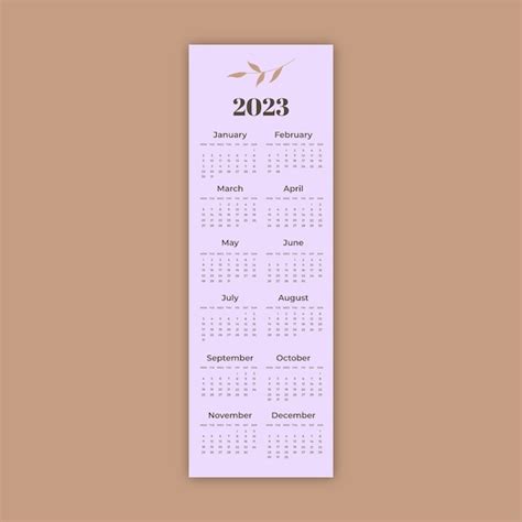 calendar bookmark template 2014 Epub