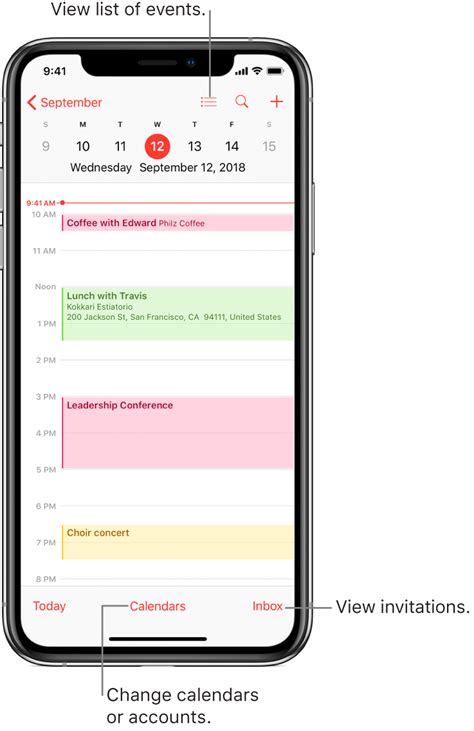 calendar events not showing on iphone Epub