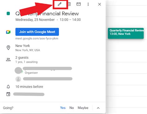 calendar invite gmail Doc