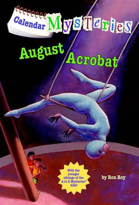 calendar mysteries 8 august acrobat a stepping stone booktm Kindle Editon