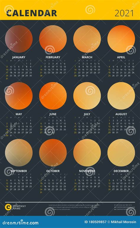 calendar template on tabloid size Doc