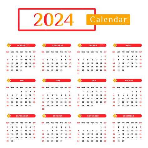 calendario anual 2024