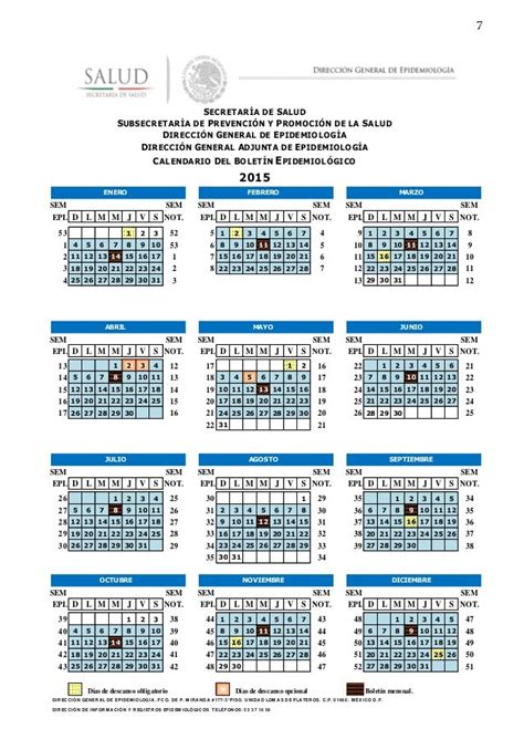 calendario epidemiologico 2015 ministerio da saude Doc