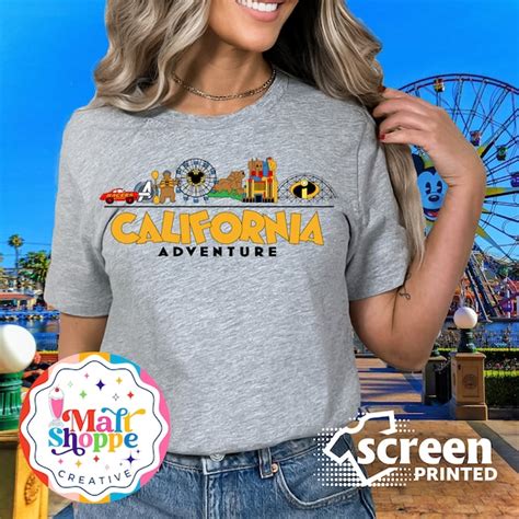 california adventure shirts