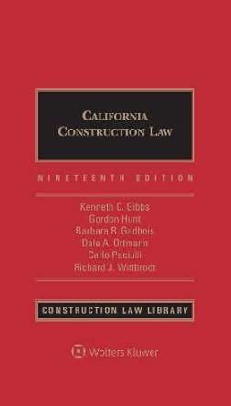 california construction law Reader