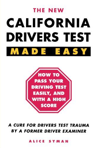 california drivers test made easy by a former driver examiner Reader