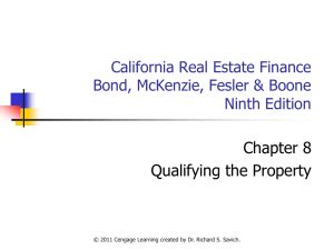 california real estate finance 9th edition Doc