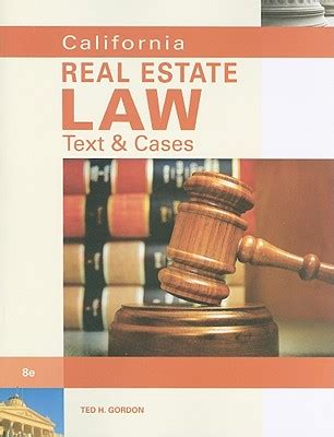 california real estate law text and cases PDF