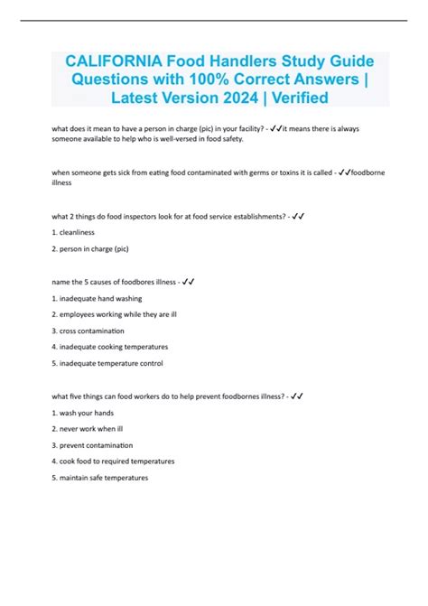 california science study guide answers PDF