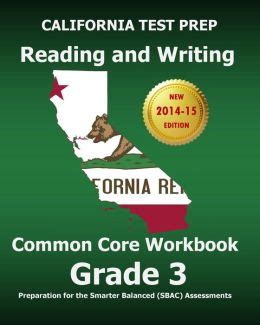 california test prep reading and writing common core workbook grade 3 preparation for the smarter balanced sbac Doc