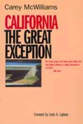 california the great exception california the great exception Reader