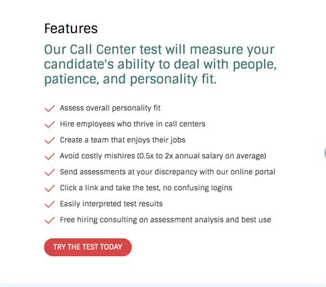 call center assessment test practice PDF