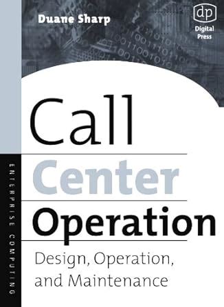 call center operation design operation and maintenance Doc