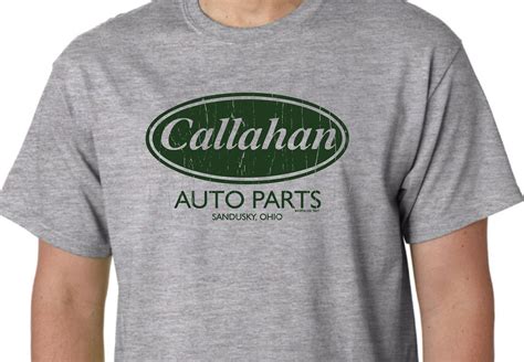 callahan auto parts tee shirt