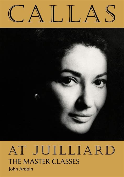 callas at juilliard the master classes ideologies of desire Epub