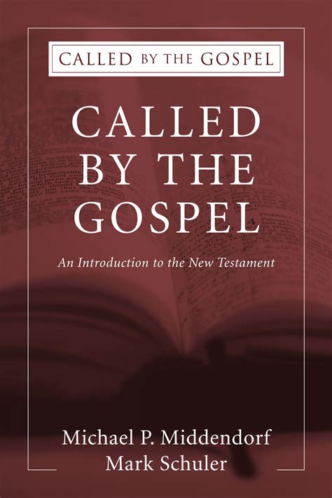 called by the gospel an introduction to the new testament volume 2 Epub