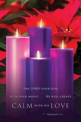 calm with his love advent sunday 4 bulletin 2015 pkg of 50 PDF