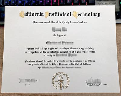 caltech graduate certificate